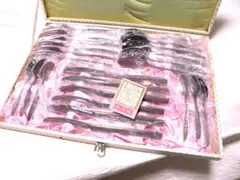 愛陶苑アイトー カトラリーセット 昭和デッドストック　未使用のサムネイル