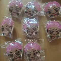 呪術廻戦 ジュエリーマスコット 虎杖悠仁 キーホルダー　8点