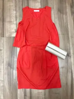 美品　ドレスワンピース　およばれ　結婚式