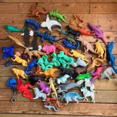 アンドコ 動物 恐竜 フィギュアセット 約50体以上