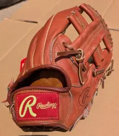 Rawlings 軟式用グローブ RBG グレー/レッド - メルカリ