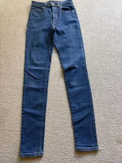 GU スキニーデニムパンツ インディゴ