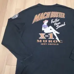 AVIREX アヴィレックス MACH BUSTER 長袖Tシャツ