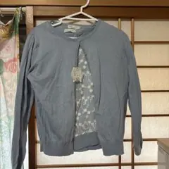 earth music&ecology ライトブルーカーディガン