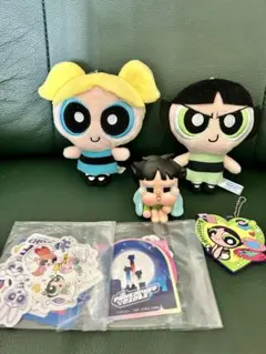 パワーパフガールズ ぬいぐるみ他セット
