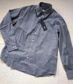 【新品・未使用】GINZA motoki／ストライプ メンズ長袖シャツ