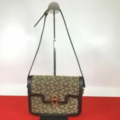 セリーヌ Cマカダム　ショルダーバッグ　馬車金具