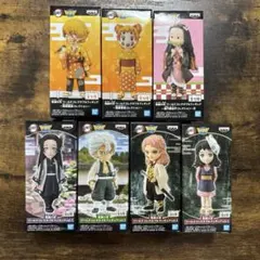 鬼滅の刃 ワールドコレクタブルフィギュア　７点セット