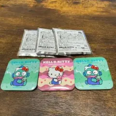 31アイスクリーム　ハローキティ50周年コラボ 缶バッチ ハンギョドン