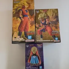 一番くじ　ドラゴンボール　フィギュア A賞 B賞 E賞セット