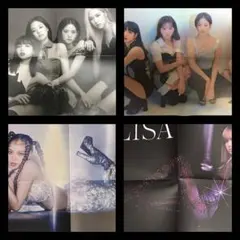 BLACKPINK アルバム KTL JP LALISA 封入ポスター 4枚