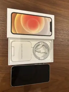iPhone12 mini 128GB ホワイト バッテリー80 SIMロック無