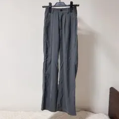 DAZY ダークグレー　チャコール　スラックス