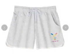 サンリオ ウサハナ ショートパンツ ライトグレー　Lサイズ　アベイル