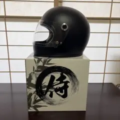 美品　CREST SAMURAI フルフェイス　 ヘルメット マットブラックのサムネイル