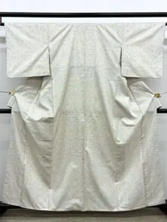 色無地 唐草文様 紋意匠 正絹 パールトーン加工済 HKT005 - メルカリ