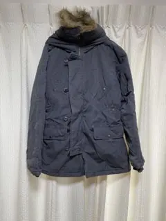 ダークグレー N3B ミリタリージャケット L