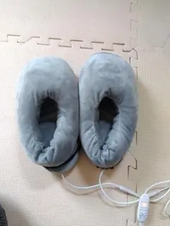 あったかルームシューズ　フットウォームスリッパ　足暖スリッパ