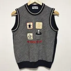 Munsingwearマンシングウェア ゴルフ 刺繍 ニット セーター ベストのサムネイル