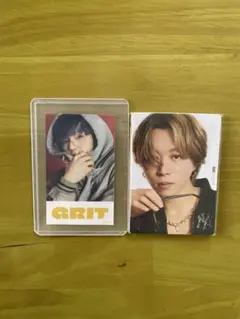BE:FIRST GRIT マナト　ステッカー　＋　全員未開封トレカA