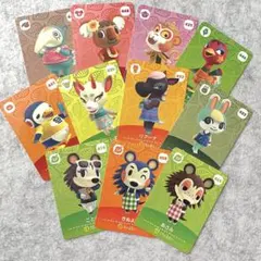 あつ森　amiiboカード　アミーボカード　ミッチェル　他10点
