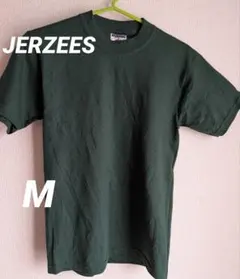 JERZEES ヘビーウェイト Tシャツ ダークグリーン Mのサムネイル