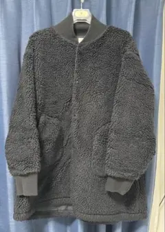 the cospires コンスパイヤーズ ロング ボアジャケット M ブラック