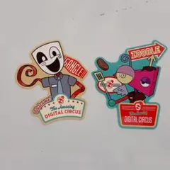 アメイジングデジタルサーカス ガングル ズーブル ステッカー まとめ売り