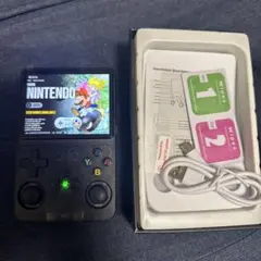 R36S ゲーム機 64GB 黒色　動作確認済み