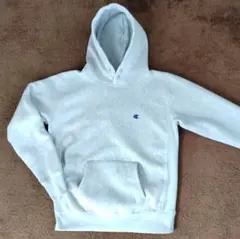 Champion リバースウィーブ パーカー C3-U123 シルバーグレー M