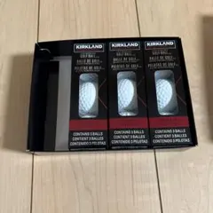【新品】カークランドシグネチャー 3ピースゴルフボール V3 9球