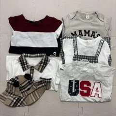 【最終値下】【美品】SHEIN ベビー服 6点セット まとめ売りのサムネイル