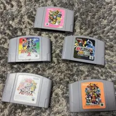 NINTENDO64 ソフト 5本セット　ポケモン　スマブラ　マリオパーティー
