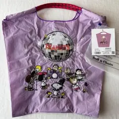 ボールアンドチェーン スヌーピーコラボ エコバッグ ミラーボール