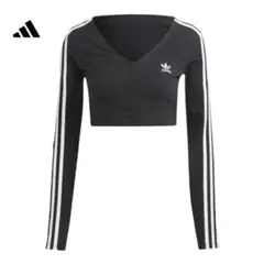 adidas originals クロップドカーディガン