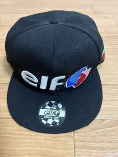 elf ベースボールキャップ ブラック