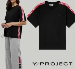Y/PROJECT x FILA コラボ Tシャツ 黒