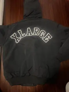 XLARGE ブラック ナイロンジャケット