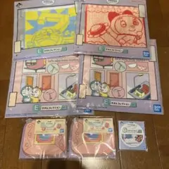 ドラえもん 一番くじ　E賞タオルコレクション　F賞メモ　G賞ステッカー