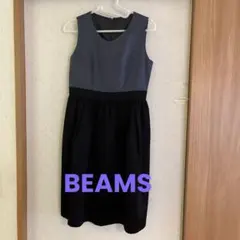 ワンピースドレス　ドレス　結婚式　披露宴　2次会　参加　beams ビームス