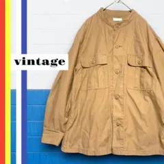 vintage earth アース　レディース　ミリタリー　シャツ　アウター