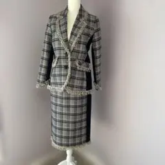 のんちゃん様専用レジーナロマンティコ チェック柄スーツ