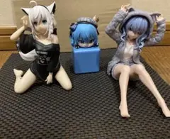 ホロライブ　白上フブキ　星街すいせい　フィギュアセット
