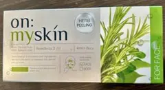 on: myskin ハーブピーリング フェイスマスク