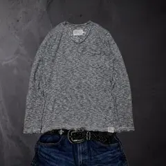 00s archive y2k grunge vネック ロンT