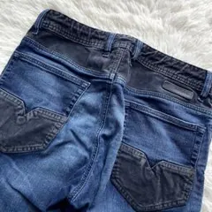 極美品✨ディーゼル　デニムパンツ　ジョグジーンズ　パッチワーク　洗える　S