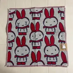 ★miffy ミッフィー　ハンドタオル　ガーゼハンカチ　新品 タグシール付き