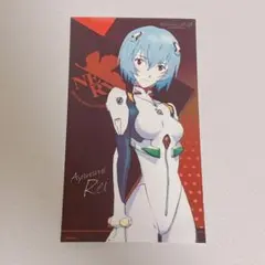 エヴァンゲリオン 限定 箔押し ポストカード 綾波レイ