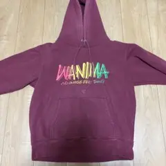 WANIMA フード付きスウェット M ワインレッド