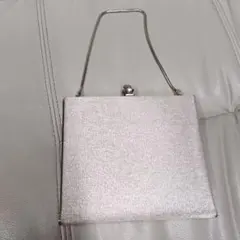 パーティバッグ　シルバー